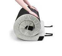 Certipur-US Matelas de Camping en Mousse à mémoire de Forme pour lit Simple : 182,9 x 76,2 x 7,6 cm - Lit Double 182,9 x 96,5 x 7,6 cm