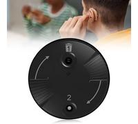 Cerushield Disk V2.0 098-0445 Lot de 8 filtres pour appareils auditifs, protection de cérumen professionnel portable pour appareil auditif Phonak Noir 4 x 4 x 0,6 cm