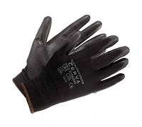 CERVA Bunting Black-rukavice Nylon.PU dla?-vel.8