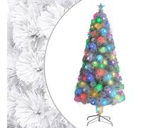 Cervaline Arbre de Noël Artificiel pré-éclairé Blanc 150 cm Fibre Optique,Maison & Jardin,Décorations,Décorations de Noël & saisonnières,Sapins de noël,3.85 kg-328450