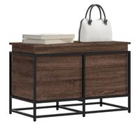 Cervaline Boîte de rangement avec couvercle chêne marron bois ingénierie,Maison & jardin,Produits ménagers,Rangement & organisation,Chariots de rangement,21.15 kg-848803