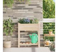Cervaline Cache-Pot de Jardin avec étagère Beige 71 x 37 x 76,5 cm,Maison & Jardin,Pelouses & Jardins,Jardinage,Pots & Cache-Pots,8.1 kg-42006579