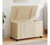 Cervaline Coffre de Rangement à roulettes Alta 73x39,5x43 cm Bois de pin,Meubles,Armoires & Meubles de Rangement,Coffres de Rangement,10.86 kg-353927