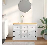 Cervaline Coffres de Rangement Corona Blanc 112 x 40 x 75 cm Pin Massif,Meubles,Armoires & Meubles de Rangement,Coffres de Rangement,30.4 kg-42021198