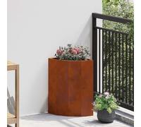 Cervaline Jardinière d'angle Rouillé 30 x 30 x 50 cm,Maison & Jardin,Pelouses & Jardins,Jardinage,Pots & Cache-Pots,4.1 kg-883681