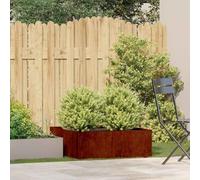 Cervaline Jardinière rouillé 80x80x30 cm Acier Inoxydable,Maison & Jardin,Pelouses & Jardins,Jardinage,Pots & Cache-Pots,8.1 kg-860807