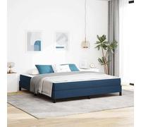 Cervaline Lit à Ressorts avec Matelas Bleu 180 x 200 cm Tissu,Meubles,Lits & Accessoires,Lits & Cadres de lit,55 kg-3398513