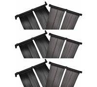 Cervaline Panneaux solaires de Chauffage de Piscine 6 pcs 80x620 cm,Maison & Jardin,Piscine & Spa,Accessoires pour piscines & spas,Systèmes de Chauffage pour piscines,67.8 kg-3079660
