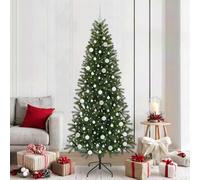 Cervaline Sapin de Noël Artificiel avec 300 LED Vert 210 cm PE et PVC,Maison & Jardin,Décorations,Décorations de Noël & saisonnières,Sapins de noël,9.2 kg-3397370