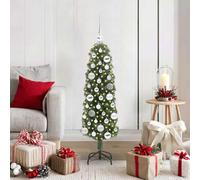 Cervaline Sapin de Noël Artificiel Vert 120 cm PVC et Acier et Plastique,Maison & Jardin,Décorations,Décorations de Noël & saisonnières,Sapins de noël,2.05 kg-3394926