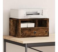 Cervaline Support d'imprimante chêne fumé 40x32x22,5 cm Bois d'ingénierie,Appareils électroniques,Accessoires pour imprimantes, copieurs et télécopieurs,Supports pour imprimante,8.3 kg-840608