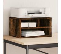 Cervaline Support d'imprimante chêne fumé 40x32x22,5 cm Bois d'ingénierie,Appareils électroniques,Accessoires pour imprimantes, copieurs et télécopieurs,Supports pour imprimante,6.82 kg-840601