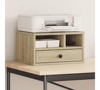 Cervaline Support d'imprimante chêne Sonoma 40x32x22,5 cm Bois ingénierie,Appareils électroniques,Accessoires pour imprimantes, copieurs et télécopieurs,Supports pour imprimante,8.3 kg-840606