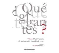 Cervantes l'aventure des moulins à vent L'aventure des moulins à vent3 - Guiomar Hautcoeur - Presses Universitaires Bordeaux - broché - Essai