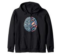 Cerveau coloré Neurosciences Science Art Neurologue Sweat à Capuche