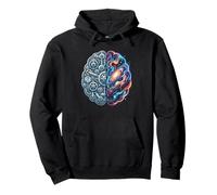 Cerveau coloré Neurosciences Science Art Neurologue Sweat à Capuche