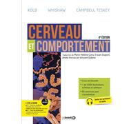 Cerveau et comportement 2019 - Bryan Kolb - De Boeck Supérieur - broché - Essai
