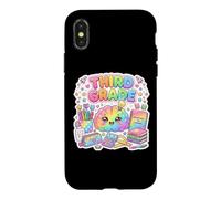 Cerveau Mignon 3e année rentrée Scolaire nseignante Coque pour iPhone X/XS