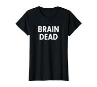 Cerveau Mort T-Shirt Graphique avec Valeur, Femme, Noir, L