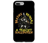 Cerveaux et balais : Un enseignement Effrayant d'halloween Coque pour iPhone 7 Plus/8 Plus