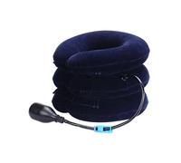 Cervical Cervical Traction Device Inflatable Neck Support (Blue), Adjustable Neck Brace is Good for Spinal Alignment and Chronic Neck Pain Relief, Tr
