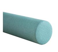 Cervical Oreiller Cylindrique Ergonomique en Coton À MéMoire De Forme 40/50/60/70/90 cm Oreiller Rond Cylindrique Support pour Cou Dos Et Jambes IdéAl pour Voyage Et Maison(Bleu clair,20cmx120cm)