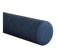 Cervical Oreiller Cylindrique Ergonomique en Coton À MéMoire De Forme 40/50/60/70/90 cm Oreiller Rond Cylindrique Support pour Cou Dos Et Jambes IdéAl pour Voyage Et Maison(Bleu marine,20cmx120cm)
