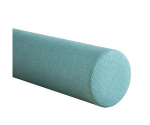 Cervical Oreiller Cylindrique Ergonomique en Coton À MéMoire De Forme 40/50/60/70/90 cm Oreiller Rond Cylindrique Support pour Cou Dos Et Jambes IdéAl pour Voyage Et Maison(Bleu clair,20cmx120cm)