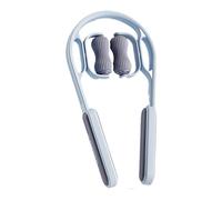 Cervical Spine Massager, Handheld Neck Cracker Cervical Roller, Trigger Point Ball, 15.67x9.06x1.77 inches Deep Tissue Massage Ball, Shoulder Relaxer for Business, Work, Office