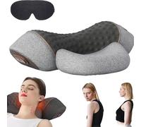 Cervicalm Spinea, Spinea Cervicalm Cervicalm Cervical Massager, Heated Neck Pillow,Traction - Adjustable Intensity, Relieve Deep Tissue Pain for Home and Office (Gray)