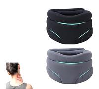 Cervicorrect Neck Brace,Snoring Solution,Sleep Apnea for Sleeping Support,Anti snoring devices,Neck Pillows for Snoring,Neck Pain,Sleep Apnea (Black+gray)