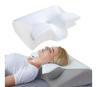 Cervimed Oreiller - Cervimed Ergonomic Medical Pillow, Oreiller Ergonomique Cervical, OrthopéDique Cervicales (Blanc)