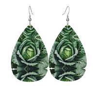 Ces boucles d'oreilles exquises en cuir en forme de goutte sont tendance et légères, de couleur vive et vive, ne se décolorent pas facilement, taille unique