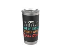 Ces gens qui regardent les oiseaux Vintage Funny Bird Watcher Gobelet isotherme en acier inoxydable double paroi