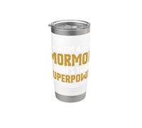 ces lettres mormones Gobelet isotherme en acier inoxydable double paroi