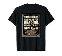 Ces Livres sont Faits pour la Lecture. C'est exactement ce Que Je Vais Faire T-Shirt