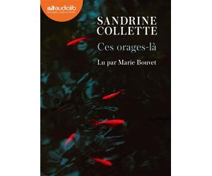 Ces orages-là Livre audio 1 CD MP3 - Sandrine Collette - Audiolib - Texte lu (CD) - Textes lus CD