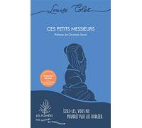 Ces petits messieurs - Louise Colet - Talents Hauts - Poche - Roman