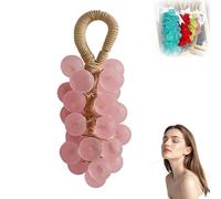 Ces savons en forme de raisin sont conçus de manière réaliste, peuvent être suspendus, sont présentés dans une boîte cadeau et conviennent à tous les types de peau.