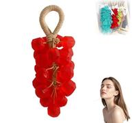 Ces savons en forme de raisin sont conçus de manière réaliste, peuvent être suspendus, sont présentés dans une boîte cadeau et conviennent à tous les types de peau.