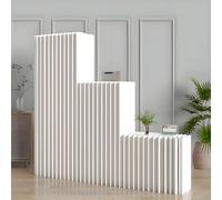 Ces séparateurs de pièce en Papier et écrans de confidentialité Pliables, cloisons de Bureau en Papier, séparateurs de pièce en Papier, paravents de séparation en Papier, cloisons de pièce e