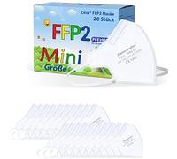 CESA Lot de 20 mini masques respiratoires FFP2 - Protection de la bouche et du nez