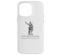 César Augustus - Ave Imperator, Morituri Te Salutant - Rome Coque pour iPhone 14 Pro Max