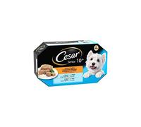 César Barquettes en Gelée 4 Variétés pour Chien, 4 x 150g