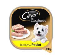 Cesar Barquettes Poulet en Terrine pour Chien 300 g
