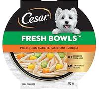 Cesar Bol avec Poulet, Carotte et Haricots en Sauce 2 x 5 x 85 g