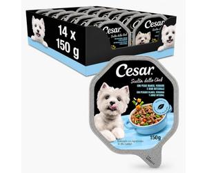 CESAR chef poisson riz et légumes 14 x 150g