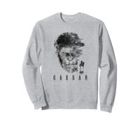 César et cavaliers monochromes La Guerre pour la planète des singes Sweatshirt
