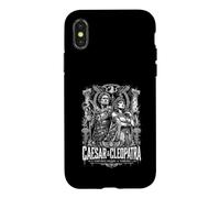 César et Cléopâtre Empires partagent Un trône Coque pour iPhone X/XS