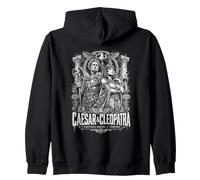 César et Cléopâtre Empires partagent Un trône Sweat à Capuche